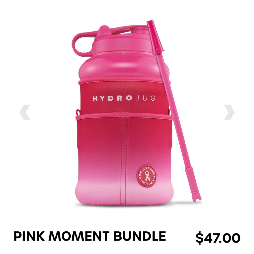 breast cancer awareness hydrojug bundle